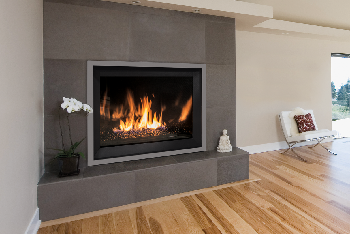 G50 Gas Fireplace-Glass Burner