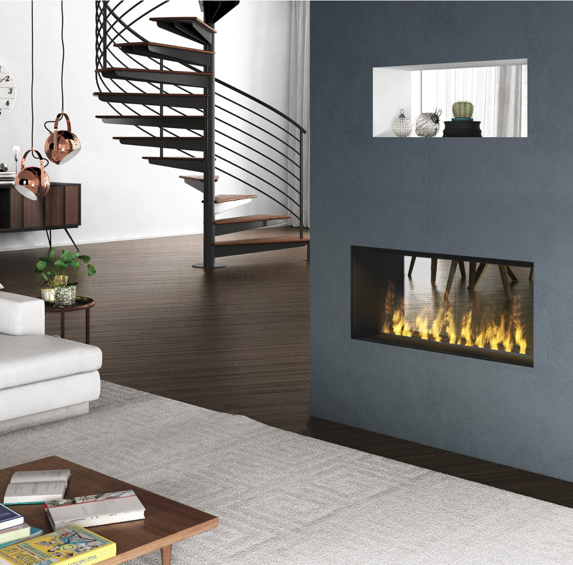 Dimplex Opti-Myst Pro 1000 Built-In Electric Firebox