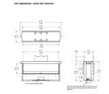 HZO60 Outdoor Gas Fireplace