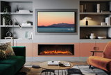 Skope 53" Built-in 3 Sided Fireplace (E135-2)