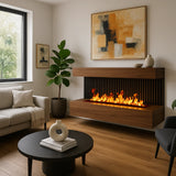 60" Aquafire Electric Fireplace