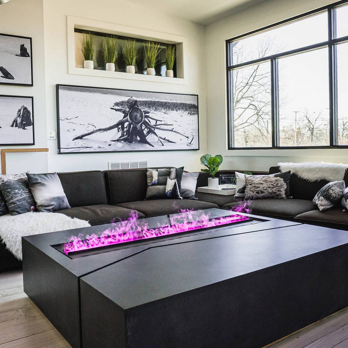 Aquafire Pro 60" Water Vapour Fireplace (Pro 60)