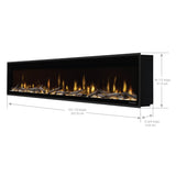 Dimplex 100” Ignite Evolve Linear Electric Fireplace