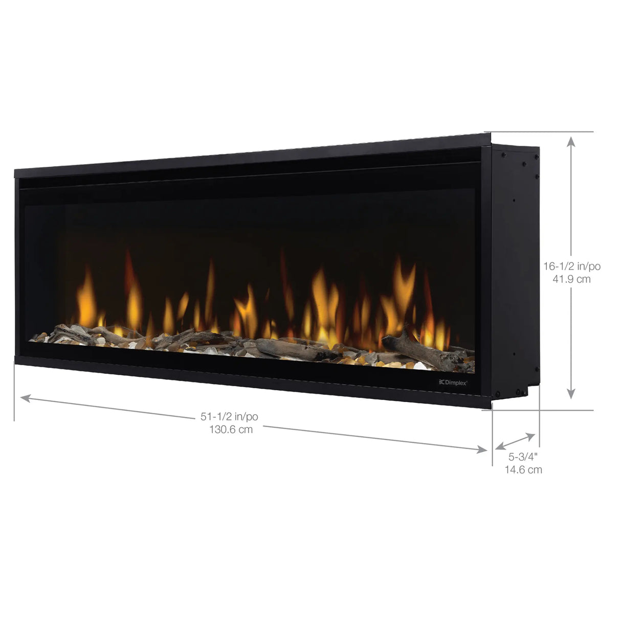 50" Ignite Evolve Linear Electric Fireplace