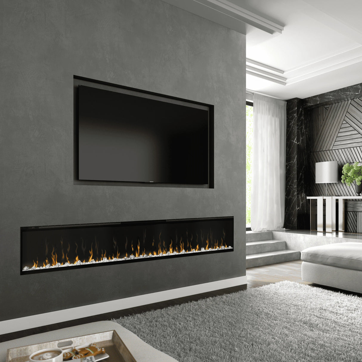 100" Dimplex IgniteXL® Built-in Linear Electric Fireplace