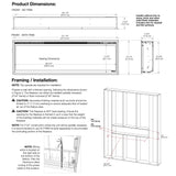 100" Dimplex IgniteXL® Built-in Linear Electric Fireplace
