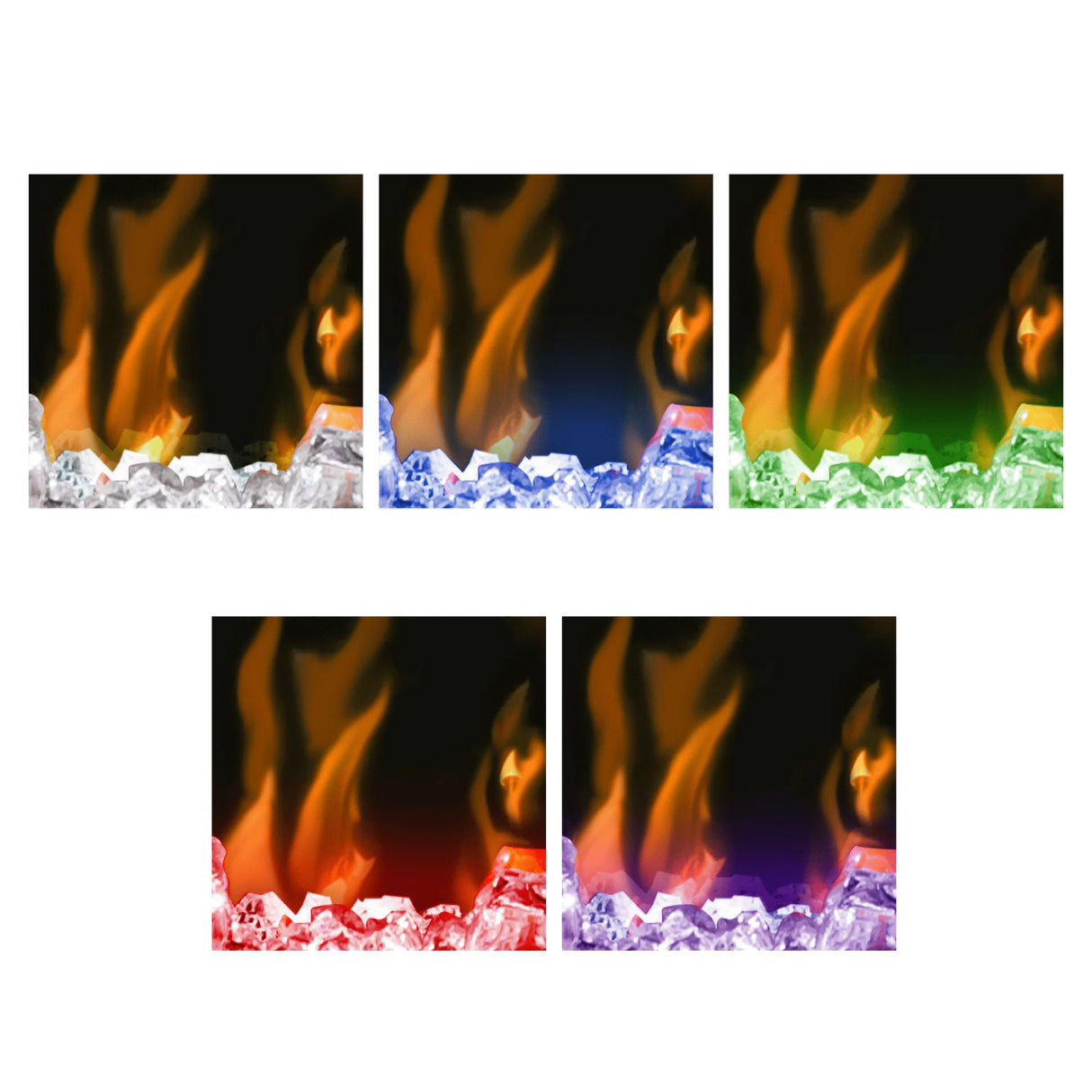 60" Dimplex IgniteXL Built-in Linear Electric Fireplace