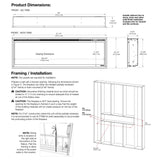 60" Dimplex IgniteXL Built-in Linear Electric Fireplace