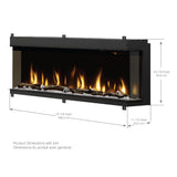 74" Ignitexl Bold Built-in Linear Electric Fireplace
