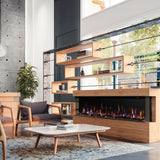 88" Ignitexl Bold Built-in Linear Electric Fireplace