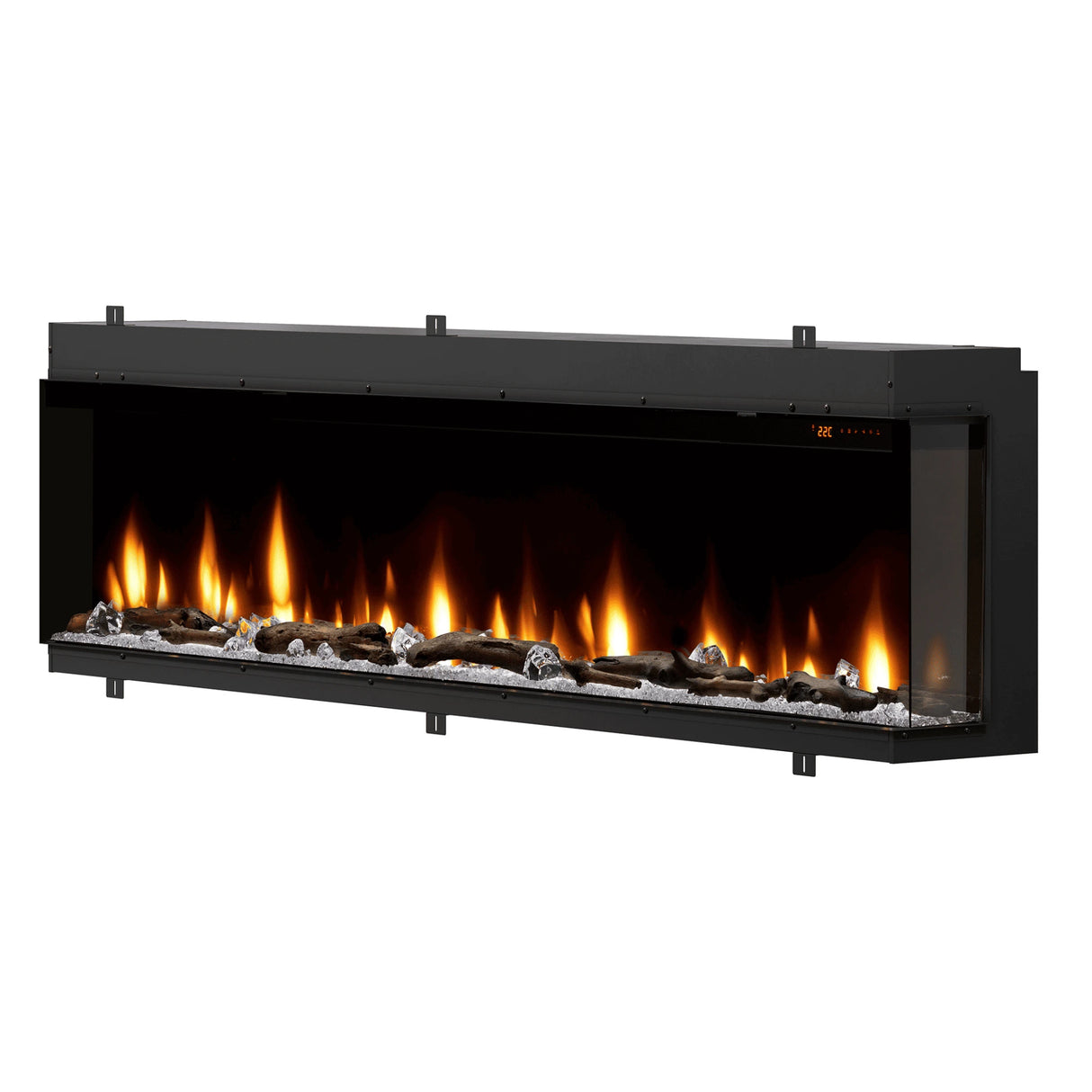 88" Ignitexl Bold Built-in Linear Electric Fireplace