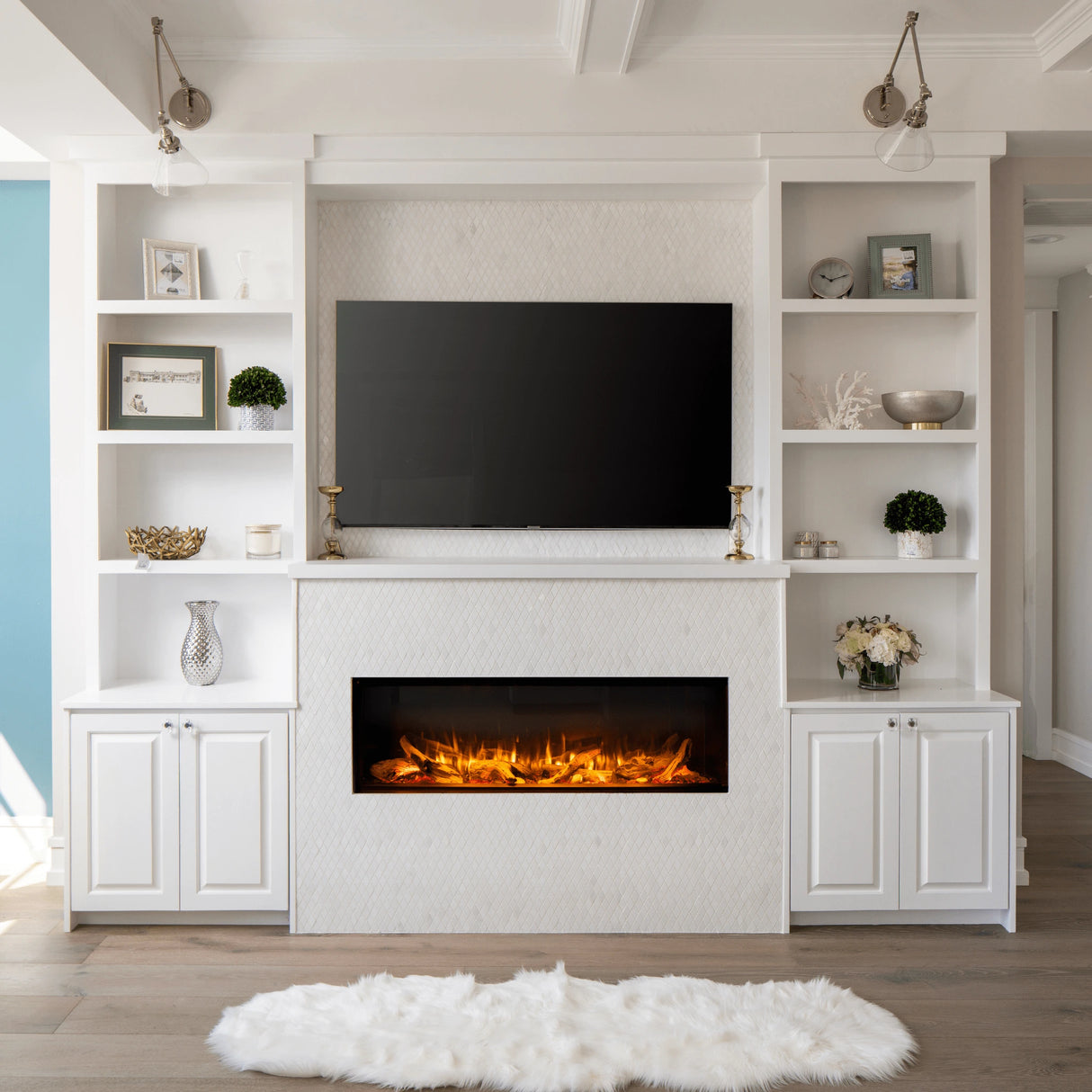 LEX3-S 60" Electric Fireplace