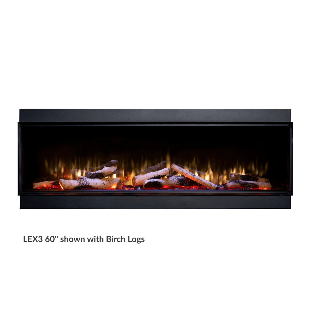 LEX3-S 60" Electric Fireplace