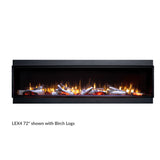 LEX4-S 72" Electric Fireplace
