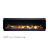 LEX4-S 72" Electric Fireplace