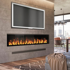 Dimplex 86" Opti-myst Linear Electric Fireplace - Fireplace Canada