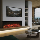 Onyx 59" Built-in 3 Sided Fireplace (EX150)