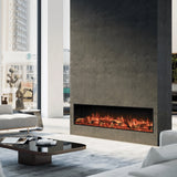 Onyx 75" Built-in 3 Sided Fireplace (EX190)