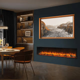 Skope 77" Built-in 3 Sided Fireplace (E195-2)
