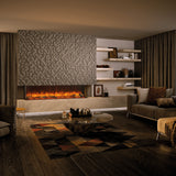 Skope 77" Built-in 3 Sided Fireplace (E195-2)