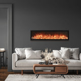 60" Amantii Symmetry Bespoke Electric Fireplace