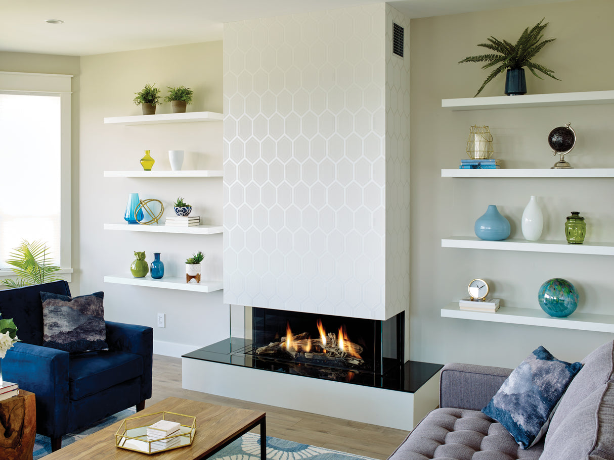 SAN FRANCISCO BAY 40 GAS FIREPLACE