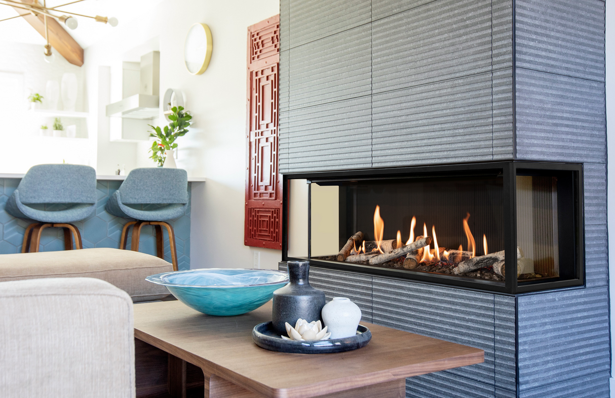 LX2 3-SIDED GAS FIREPLACE