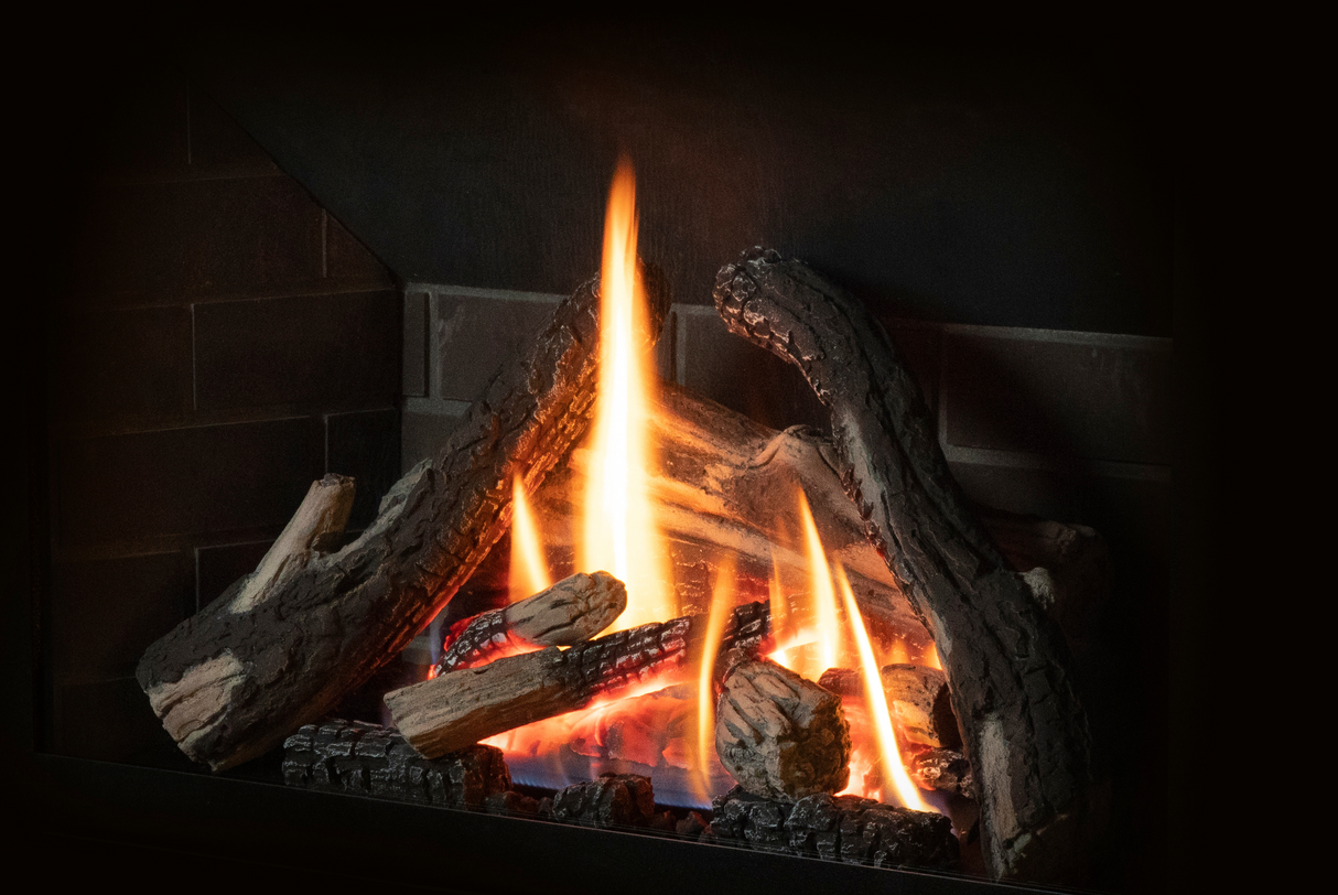 H3 Gas Fireplace Clean Install