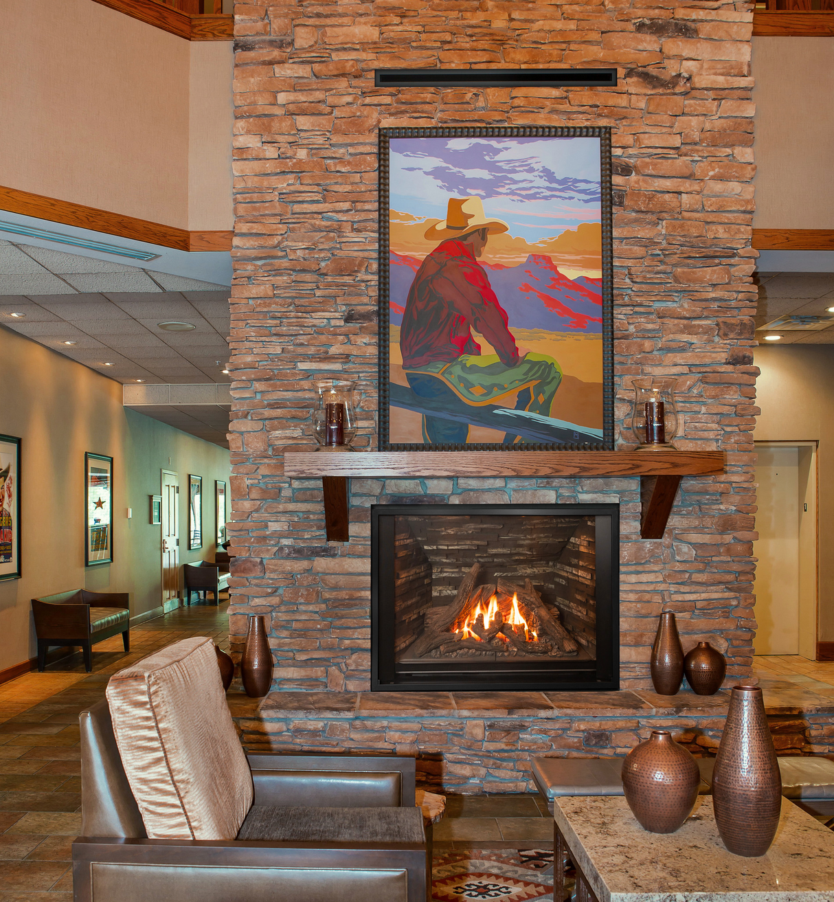 H6 Gas Fireplace