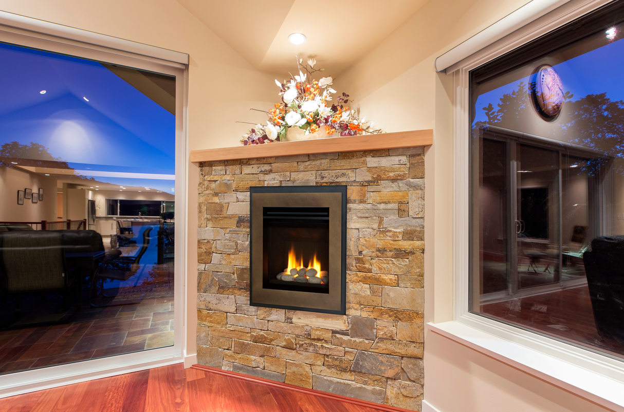 Portrait Gas Fireplace