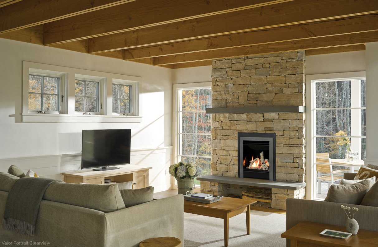 Portrait Gas Fireplace