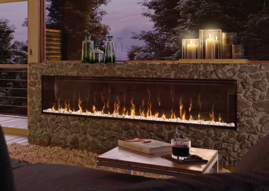 74" Dimplex IgniteXL Built-in Linear Electric Fireplace