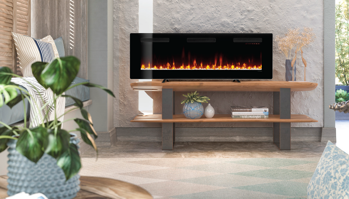 Dimplex Sierra 60" Wall-mounted/Built-In Linear Electric Fireplace