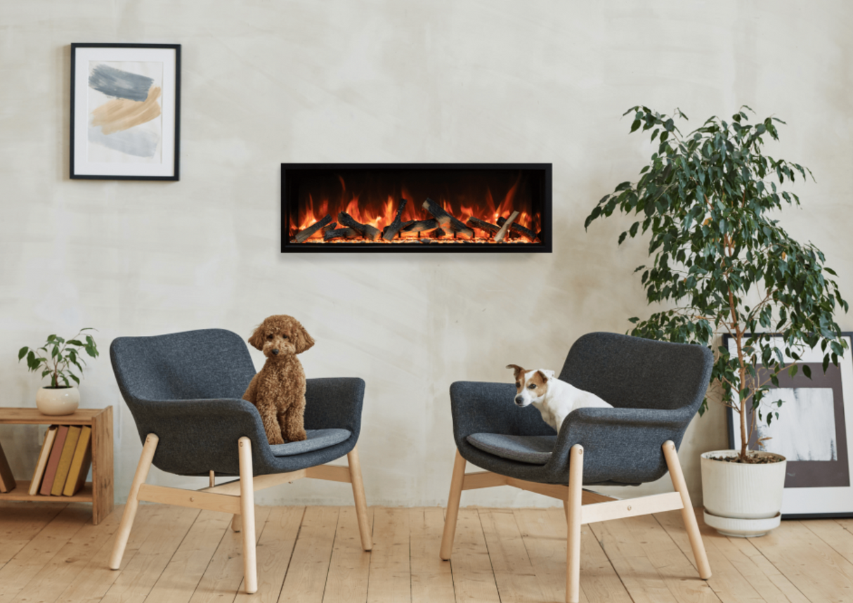 50" Amantii Symmetry Bespoke Xtra Tall Electric Fireplace