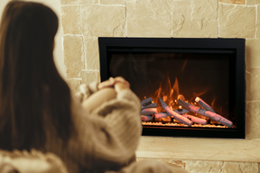 44" Amantii TRD Bespoke Electric Fireplace - Fireplace Canada