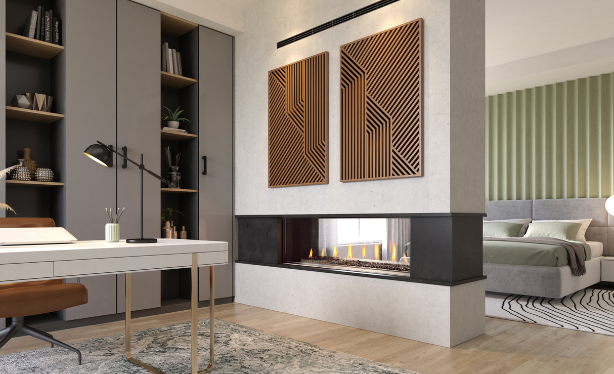 60" City Series Seattle See-Through-Fuel Bed